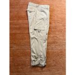 White House | Black Market Beige Crop Cargo Pants Size 6 Photo 8