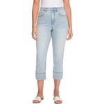 Frye Stevie High Rise Light Wash Straight Denim Jeans Photo 2