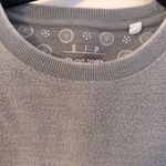 Royce  Cropped Fleece Gray Sweatshirt Small Photo 2