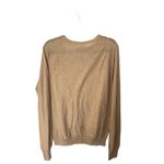 Eddie Bauer  XL Button‎ Front Ruffle Tan Cardigan Photo 1