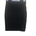 Joe B  pencil black skirt with lace size a small Photo 2