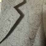 Lafayette 148 New York Blazer Black SZ 8 Embroidered Business Career Work Class Photo 1