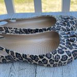 Crocs Kadee Leopard Slip On Ballet Flats Women’s Size 6M Shoes Photo 1