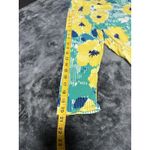 Ruby Rd Women's Blue Floral Tropical Print Blouse Size XL Photo 5