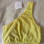 ZARA  One-Shoulder Top Crop Photo 1