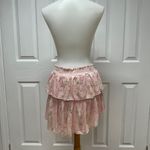 Love Shack Fancy Love‎ Shack Fancy Ruffle Mini Skirt Ballet Pink - Size S - NEW With Tags. Photo 3