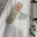 Gianni Bini GB  White Eyelet Dress Sleeveless Cotton Lined Ruffle Hem Small‎ Photo 5