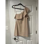 Elizabeth and James ‎ Dress One Shoulder Ruffle Sleeveless Mini Party Photo 2