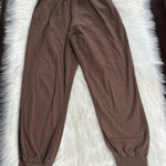 ZARA Brown Cotton Jogger Pants Photo 0