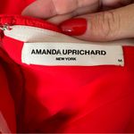 Amanda Uprichard  X Revolve Wolfe Maxi Gown In Crimson Red Rosettes Photo 8