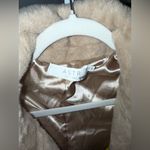 ASTR  the Label Daria Faux Fur Coat Sand Natural Photo 4