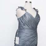 Mac Duggal - Ruched Pleated High-Low Gown 77009 Photo 9