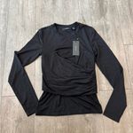 VERO MODA  Black Long Sleeve Blouse Photo 4