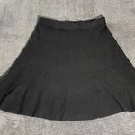 Max Studio Black Knee Length Skirt ( L ) Photo 0