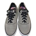 Lugz Seabrook Oxford Sneaker Women’s Size 8.5 Gray And Black Lace Up Black Laces Photo 2