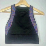 Lululemon  Love Revealed Bra Black Rainbow Seamless Racerback Size 6 Photo 2