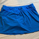 Lands' End  Blue Skater Mini Skirt for Athletic Wear Photo 0
