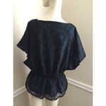 Apostrophe TWO Women's Lace Overlay Peplum Blouses by , Size: Medium #20 Photo 2