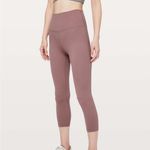 Lululemon Align Leggings Crop *21" Spanish Oak Size 2 EUC Photo 1