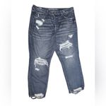 American Eagle  Distressed Blue Jeans 18 skinny regular fit Photo 4