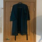 Emerald Green Lace Satin Bridesmaid Robe Wedding Medium Photo 2