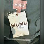 Show Me Your Mumu  Women's Paris Gown M  Stretch‎ Maxi  Sage Green Formal Dress Photo 8