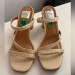 DV by Dolce Vita Women's Beige Braided Heels Tan Size 8 Photo 2