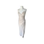 BHLDN Freya Satin Charmeuse Bridesmaid Dress in Champagne Sz 2 NWT Anthropologie Photo 2