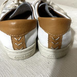 Soludos  Womens Sneakers White Ibiza Classic Low Shoe Leather Size 7 Photo 2