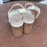 Cole Haan  block heel cream classy sandals sz 7.5 Photo 4