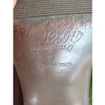 Selby ComfortFlex Brown Leather Riding Boots Low Heel Women’s 7M Brazil Size 7 Photo 7