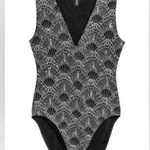 H&M GLITTERY BODYSUIT Photo 0
