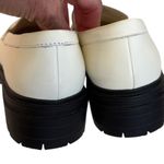 Quince Like New  Italian Leather Lug Sole Loafers Bone Size 7 Photo 7