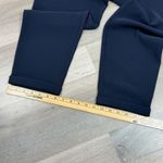 J.Crew Elastic Waist Cuffed Drapey Crop Pants Navy Blue 4 Pull On Photo 10