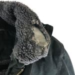 Carhartt Womens Weathered Wildwood Jacket Sherpa Lined Canvas 100815 Black S Photo 1