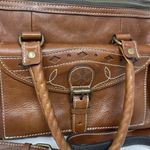 Patricia Nash Crossbody Tote Bag Cognac Brown Leather Handbag Photo 1