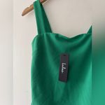 NEW!! Lulu’s Adorable Green Bodysuit With Sweetheart Neckline and Thick Straps Photo 1