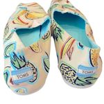 Toms NWOT Tropical Print Sandals Slip On Shoes Colorful 9.5 Photo 2