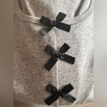 Sugar Moon Heather Gray Top with Black Accents Size M Photo 3