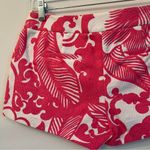 Milly Pink & White Floral Palm Tree Shorts | Size 2 Photo 3
