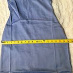 We Wore What  Size 2 Silky Blue Cowl Midi Dress Party Club Bridesmaid Wedding Photo 7