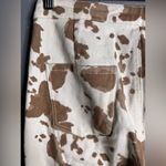 Altar'd State Altar’d State Cow Print Fringe High Rise Flares Size M Photo 4