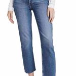 RE/DONE REDONE High Rise Ankle Crop Women’s Blue Jeans Size 26 Photo 0