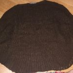 Anthropologie Wooden Ships Brown warm sweater Cropped Photo 3