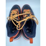 Lacoste Athletic Womens Blue Navy/Orange Sneakers Shoes Size 8 Goodyear Sole Photo 4