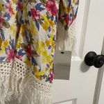 ZARA NWT Kimono Floral Print Cape Jacket Photo 8