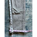 American Eagle  Pale Faded Gray Distressed Highest Rise 90s Boyfriend Size 000 Photo 7