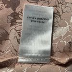 Lulus Calla Love Satin Jacquard Champagne Slip Midi Dress Women's Medium Photo 7