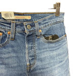 Levi's Wedgie Straight Jeans Jive Sound Wash Size 24 Photo 6