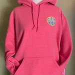 HALEY PHAM Bright Pink Girly Pop Hoodie Size M Photo 0